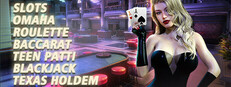 Poker Master - 德州扑克,轮盘,21点,百家乐,奥马哈,老虎机,提恩帕蒂,麻将,斗地主,港式五张,斗牛,十三水